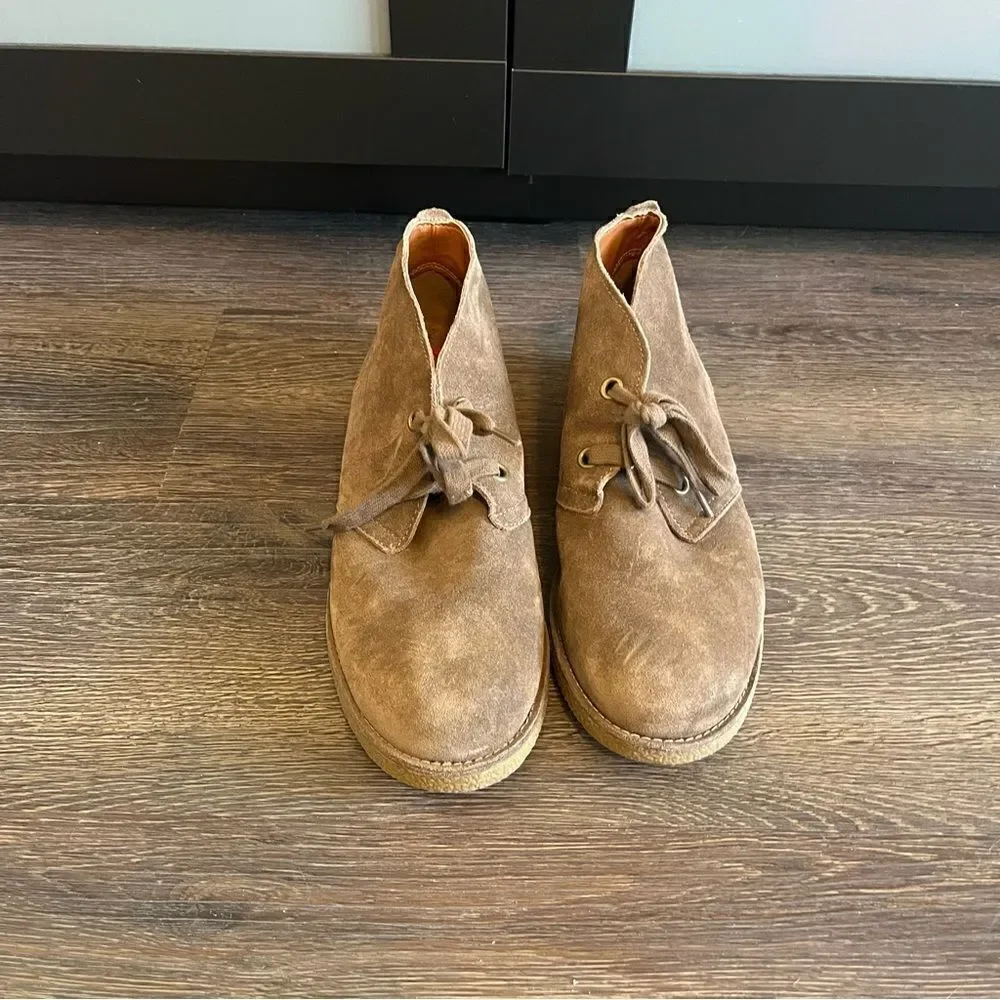 Lucky Brand Leather Emillia Chukka Boots